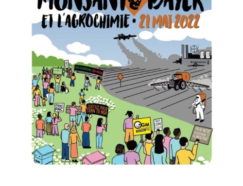 Samedi 21 mai 2022 à 14h30 Lille: Marche contre Bayer-Monsanto