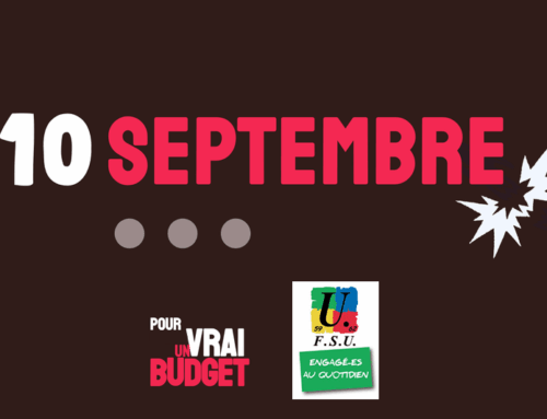 Pour un autre budget : des mobilisations nécessaires