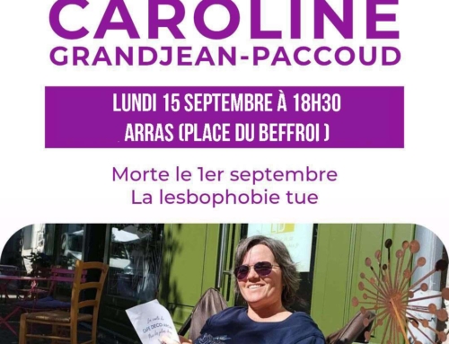 Rassemblement en femmage à Caroline