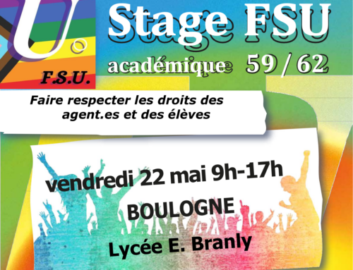 Stage : LGBTQI+, Faire respecter les droits des agent·es et des élèves